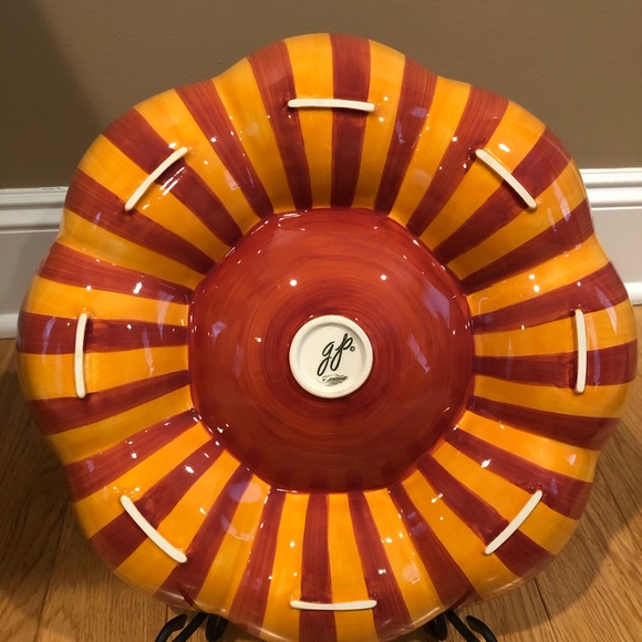 Southern Living At Home Other - SLAH Gail Pittman Siena Chip and dip plate/ Cinco de Mayo platter/VaTech plate